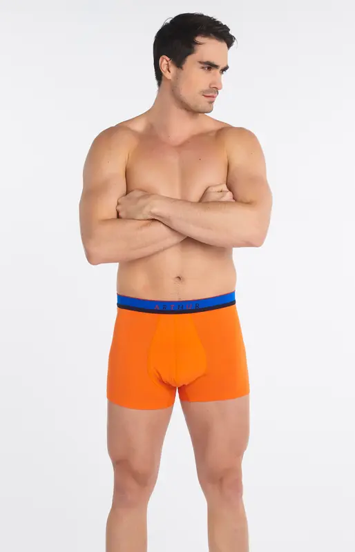 Boxer Slippé Uni - Orange