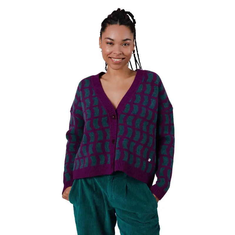BRAVA Cardigan Bicolore