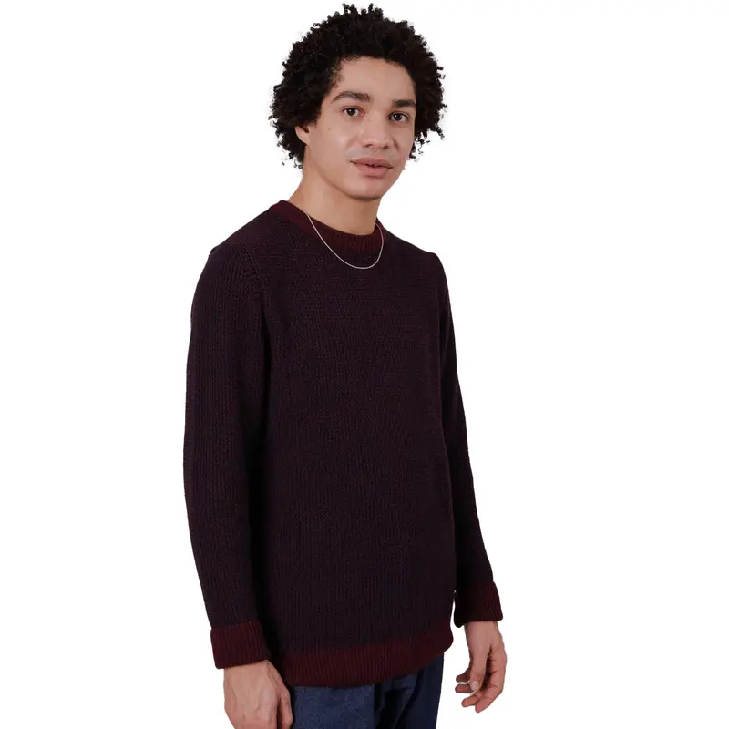 BRAVA Pull Contrasté