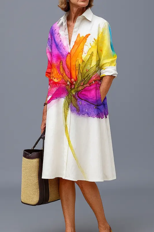 Bridget - Élégante Robe Midi