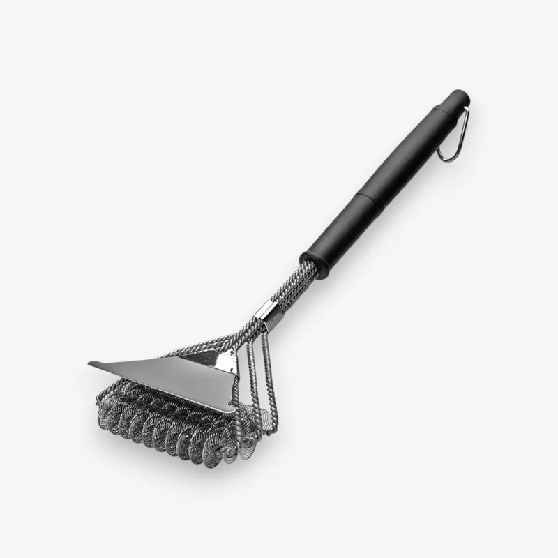 Brosse BBQ à poils en acier