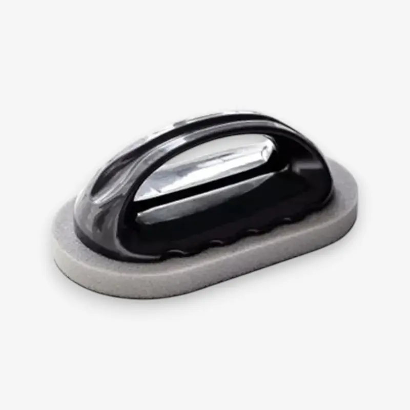 Brosse éponge émeri avec manche