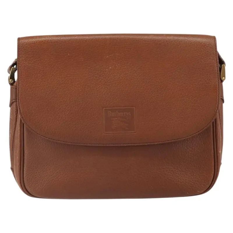 Burberry Vintage Shoulder Bag Leather