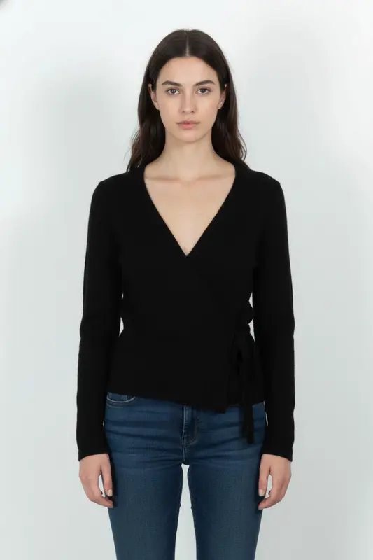 Cache-cœur Noir - Taille XL/42