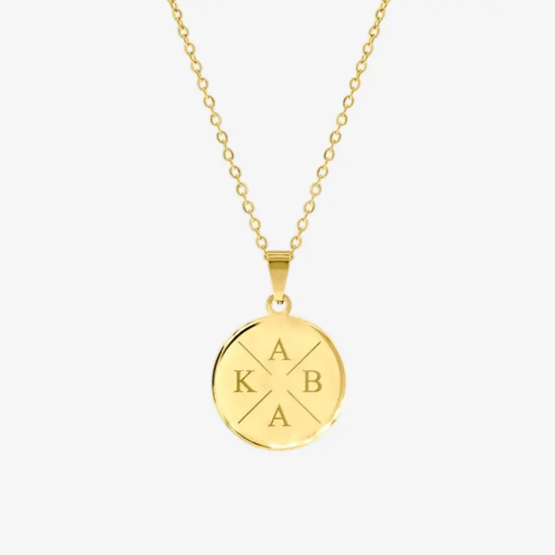 Cadeau Fête Des Mères | Collier avec pendentif rond