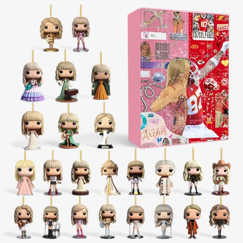 Calendrier de l'Avent avec Figurines 2D