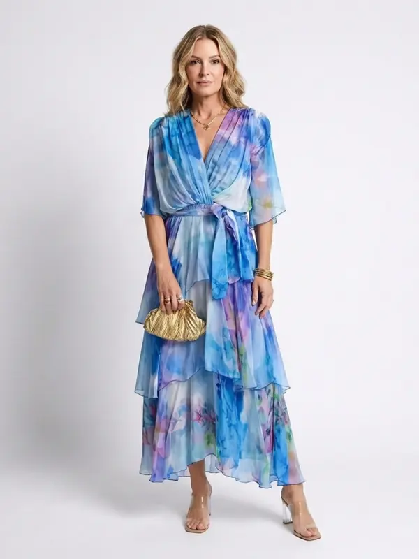 Calista - Robe Maxi Aérée Élégante