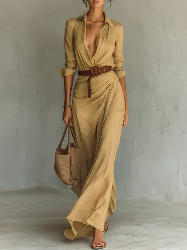Camille - Robe Maxi Élégante