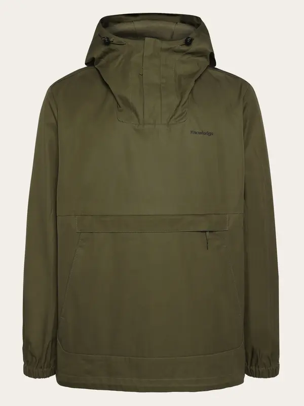 Canvas anorak - Burned Olive