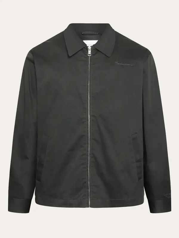 Canvas bomber jacket - GOTS - Phantom