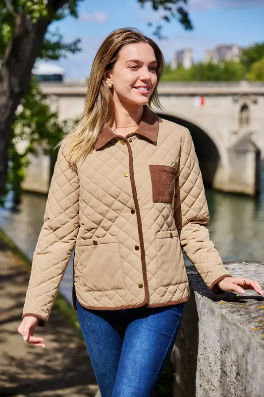 CAPUCINE - Veste matelassée