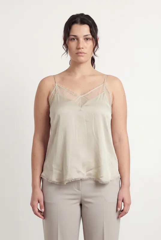 Caraco Beige - Taille XL/42