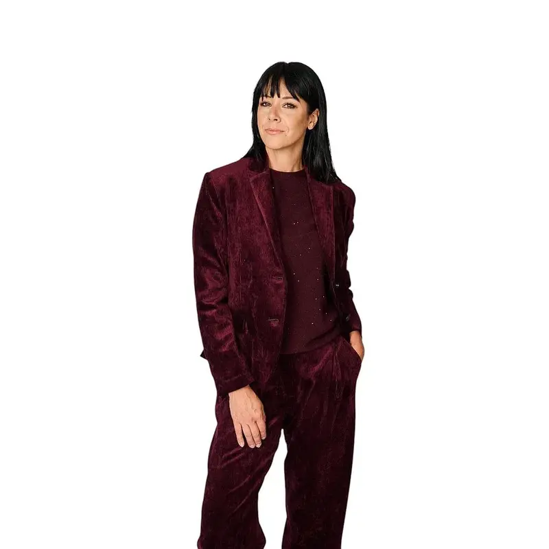 Cardigan Antonelli pour femme, bordeaux, Eraclito
