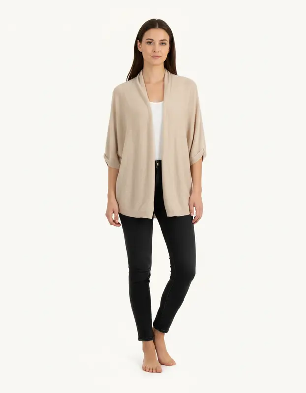 Cardigan Beige - Taille S/36