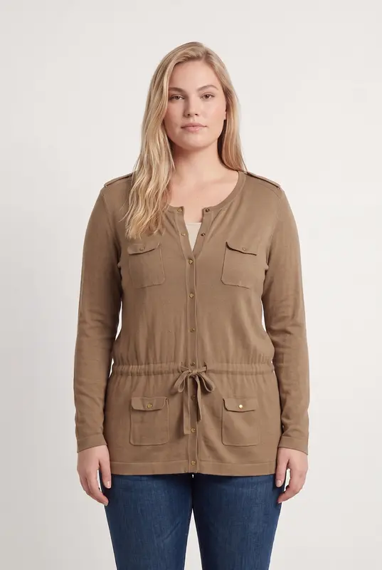 Cardigan Beige - Taille XL/42