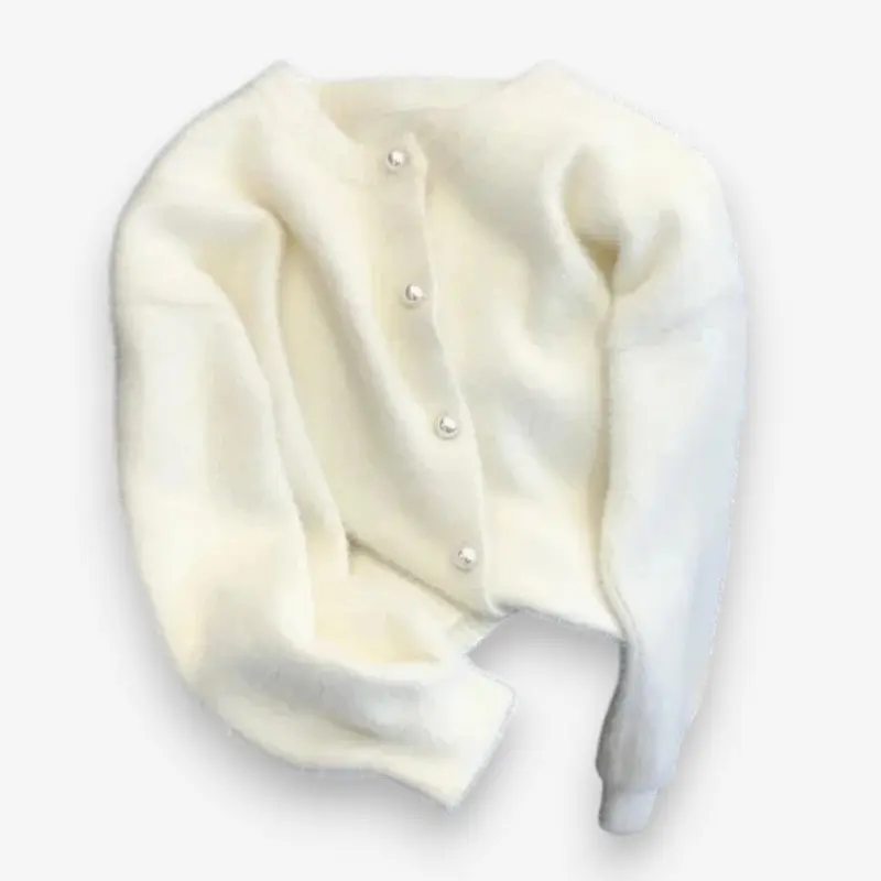 Cardigan en maille manches longues