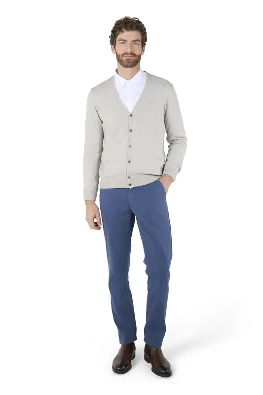 Cardigan - GRIS CHINÉ