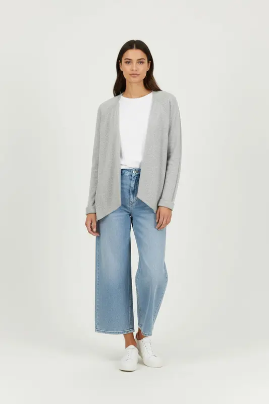 Cardigan Gris - Taille S/36