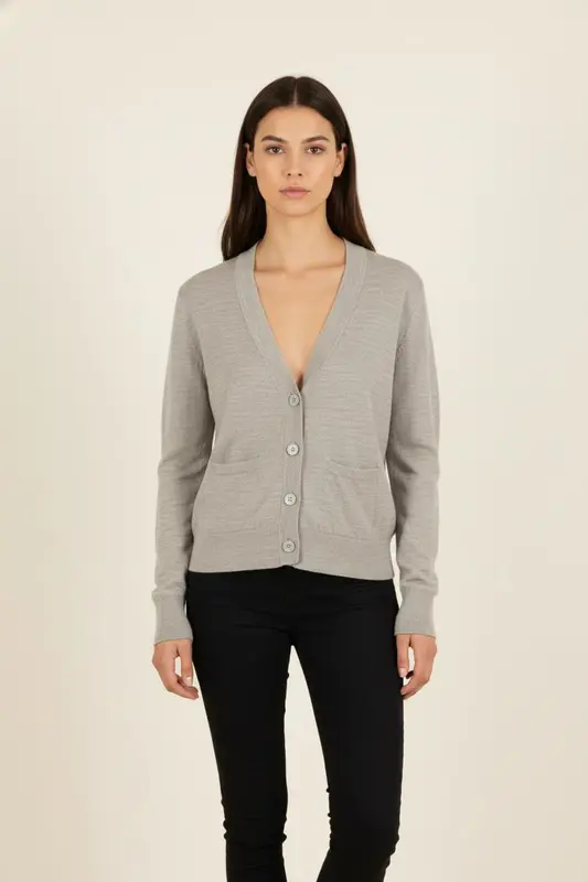 Cardigan gris - Taille XS/34