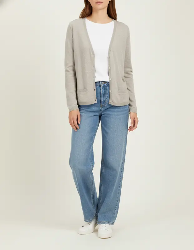 Cardigan léger gris - Taille S/36