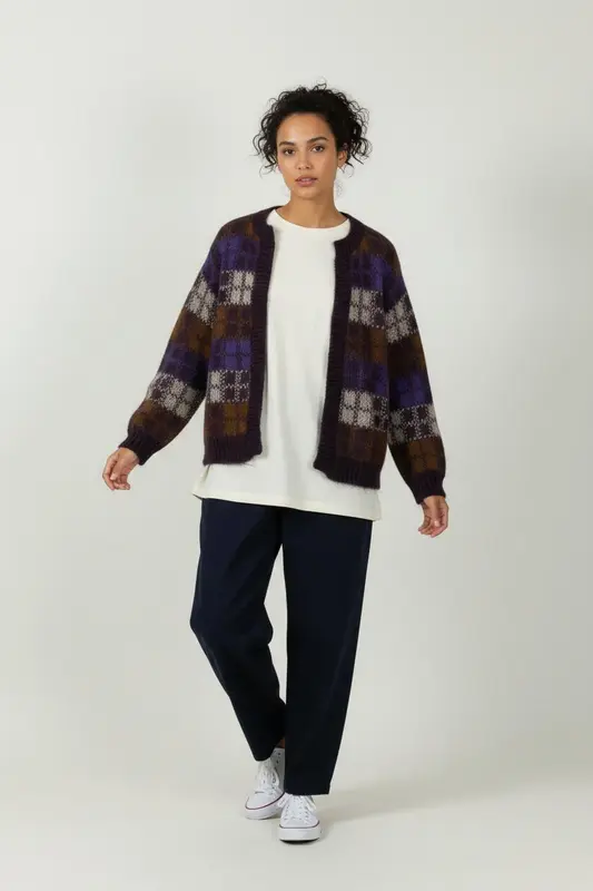 Cardigan Multicolore - Taille S/36
