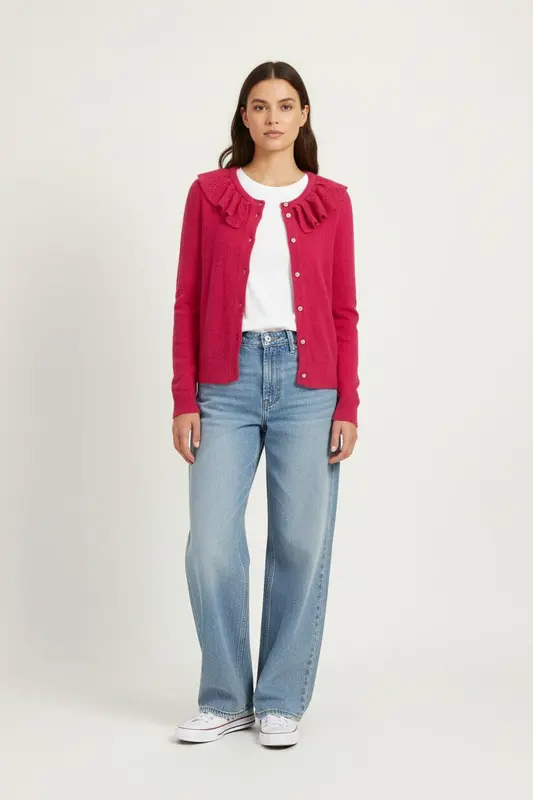 Cardigan Rose - Taille XS/34