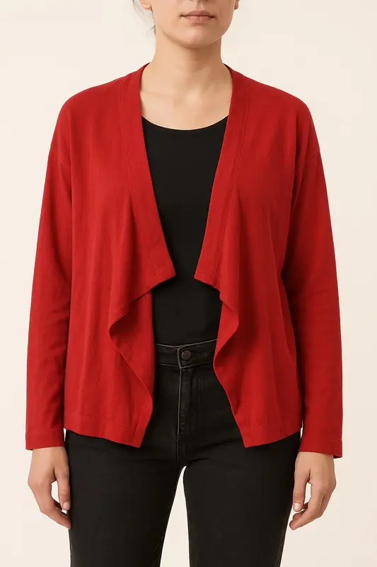 Cardigan Rouge - Taille M/38