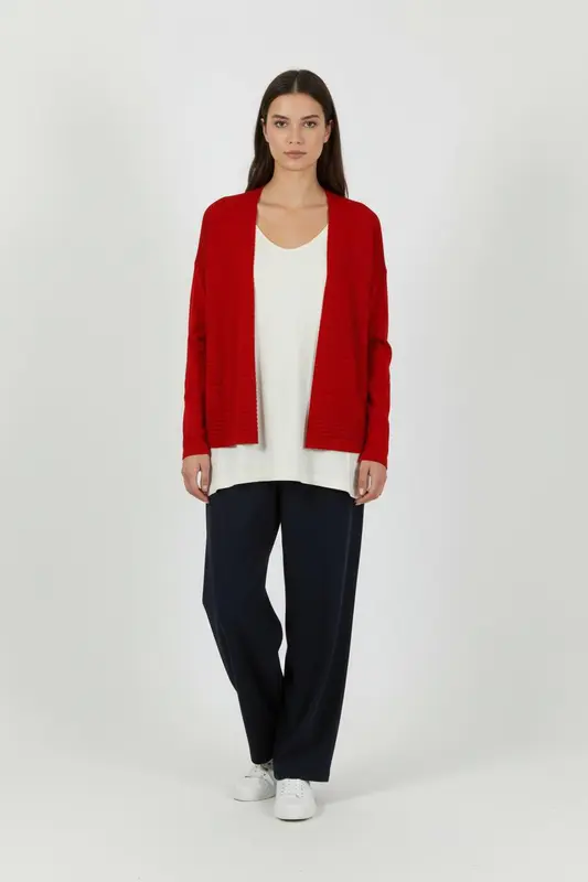 Cardigan Rouge - Taille S/36