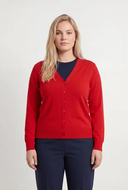 Cardigan Rouge - Taille XXXL/46