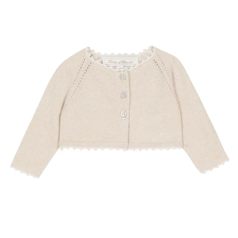 Cardigan Tartine et Chocolat doré 4 ans