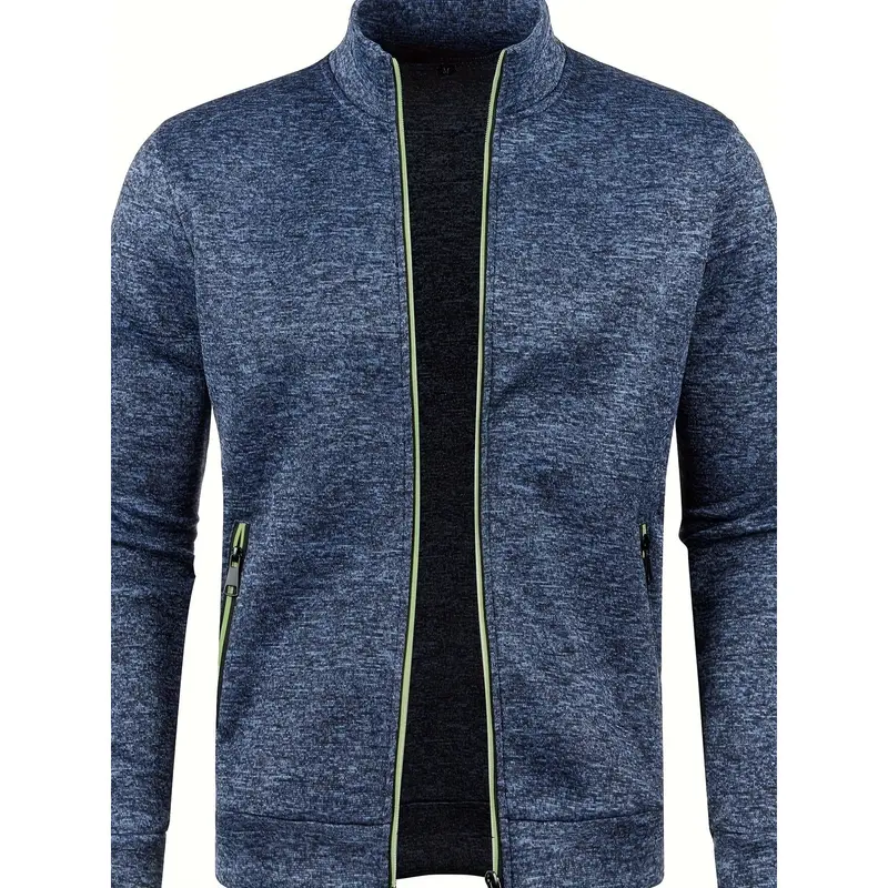 Cardigan zippé homme, stretch et style casual élégant