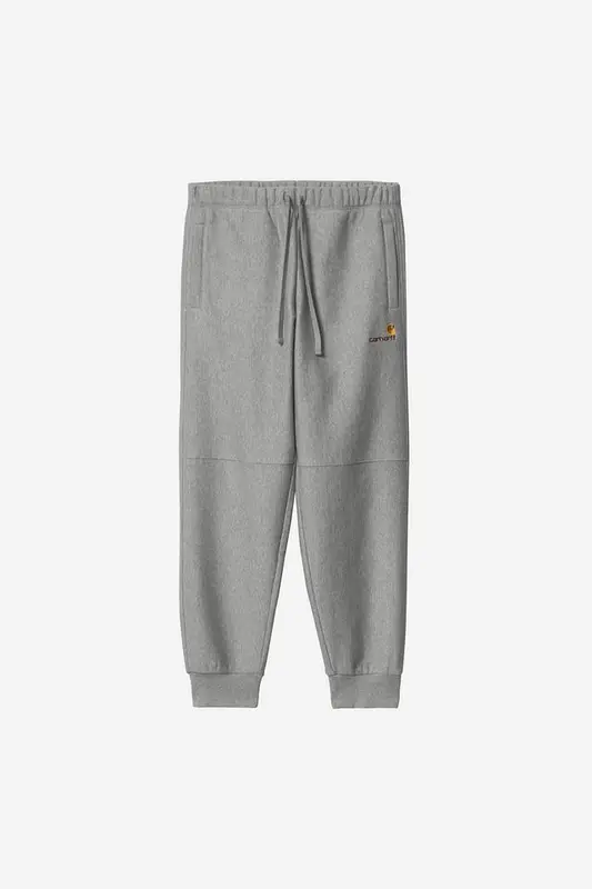 Carhartt Wip AMERICAN SCRIP JOGGING PANT Grey Heather