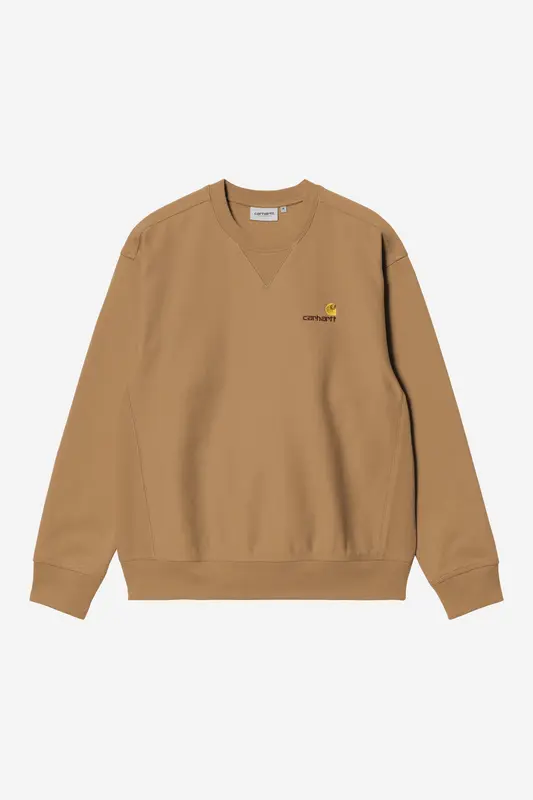 Carhartt Wip AMERICAN SCRIPT SWEAT WIP Dusty H
