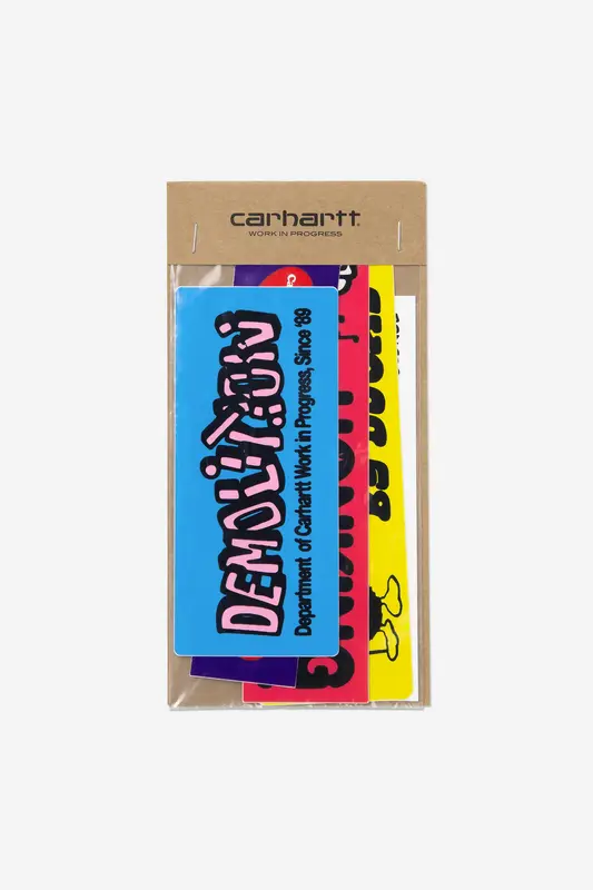 Carhartt Wip BUMPER STICKER PACK Multicolor