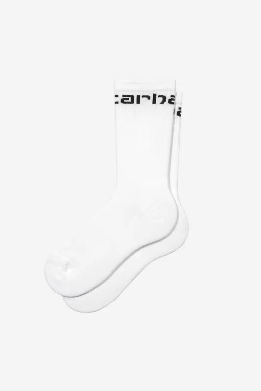 Carhartt Wip CARHARTT SOCKS White / Black