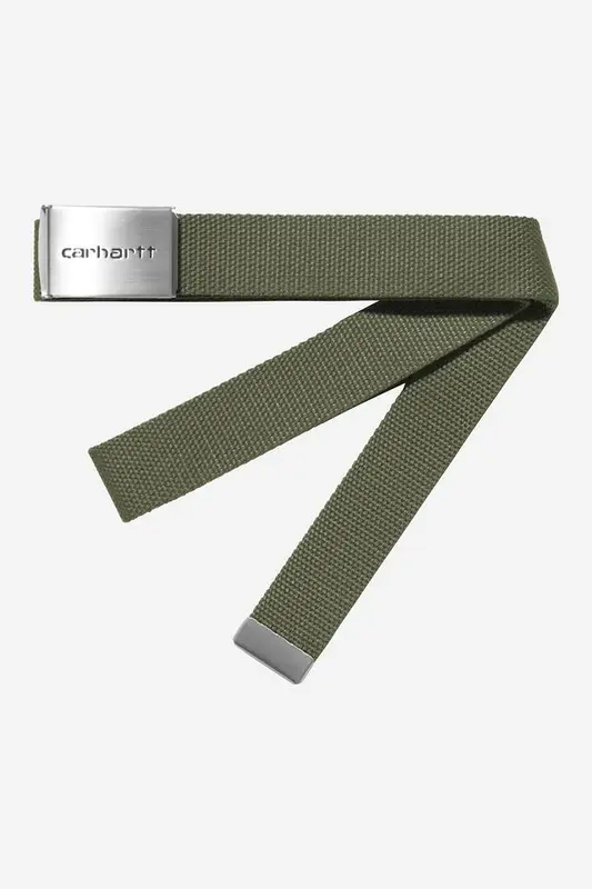 Carhartt Wip CLIP BELT CHROME Leaf