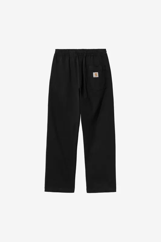 Carhartt Wip FLOYDE PANT Black garment dyed