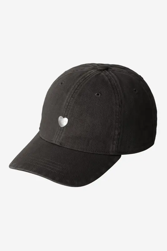 Carhartt Wip HEART METAL CAP Black / Silver