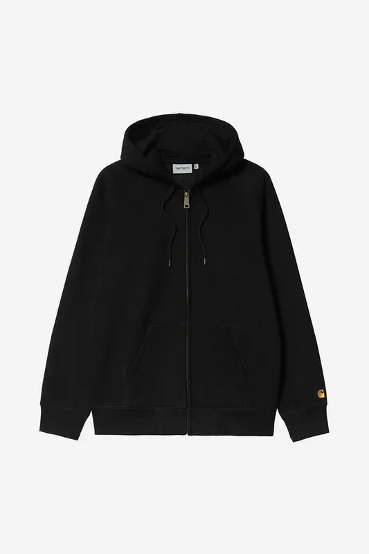 Carhartt Wip HOODED CHASE JACKET Black / Gold