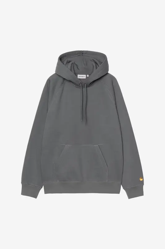 Carhartt Wip HOODED CHASE SWEAT Styx / Gold