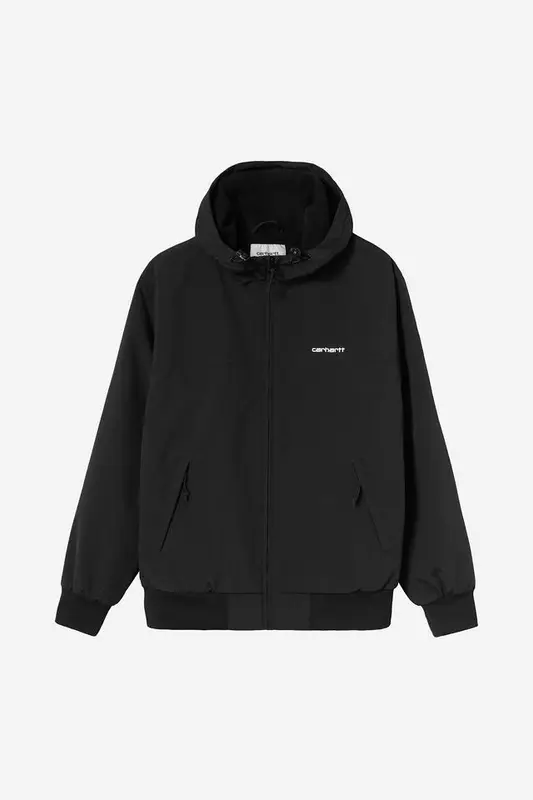 Carhartt Wip HOODED SAIL JACKET Black / White