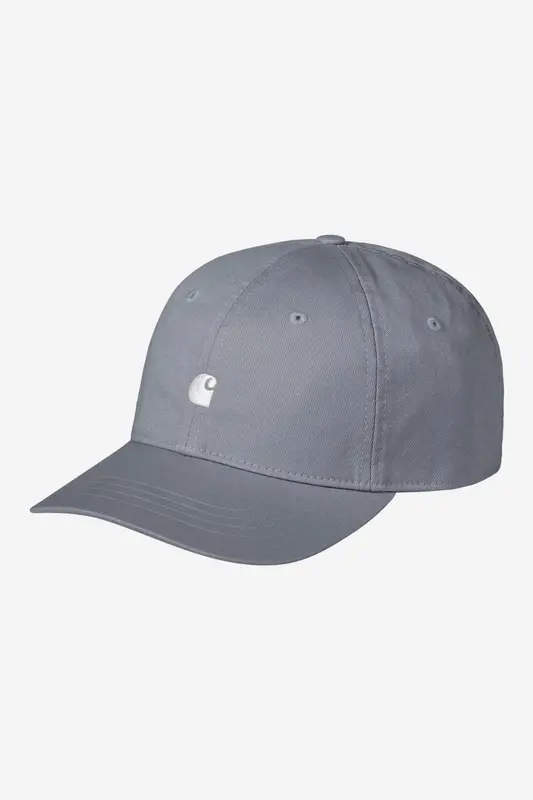 Carhartt Wip MADISON LOGO CAP Shady Blue / White