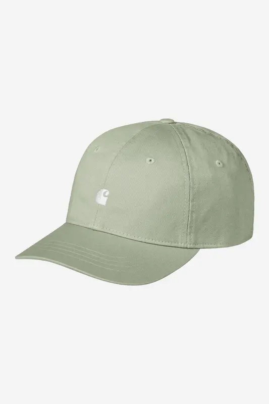 Carhartt Wip MADISON LOGO CAP Shady Green / White