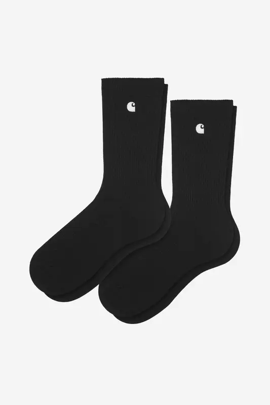 Carhartt Wip MADISON PACK SOCKS Black / White
