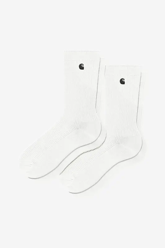 Carhartt Wip MADISON PACK SOCKS White / Black