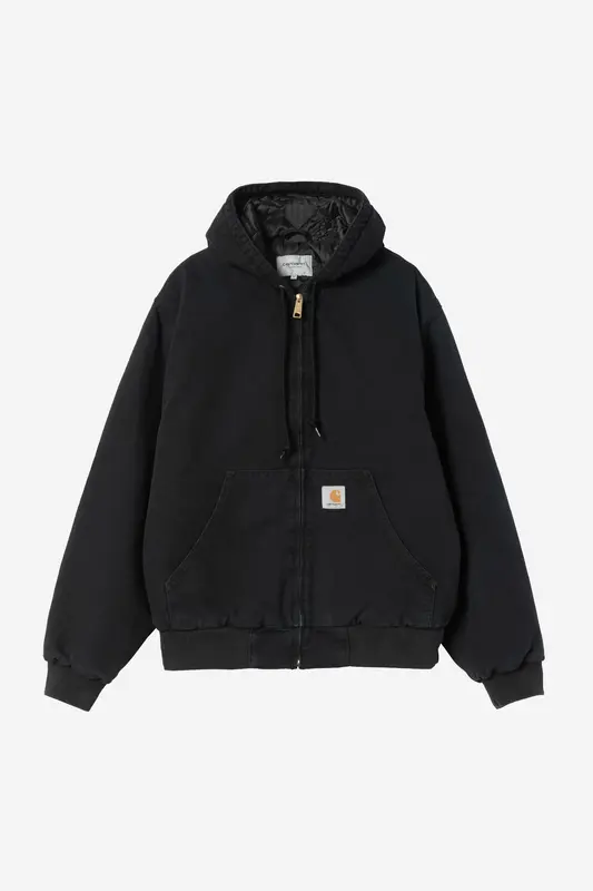 Carhartt Wip OG ACTIVE JACKET Black stone canvas