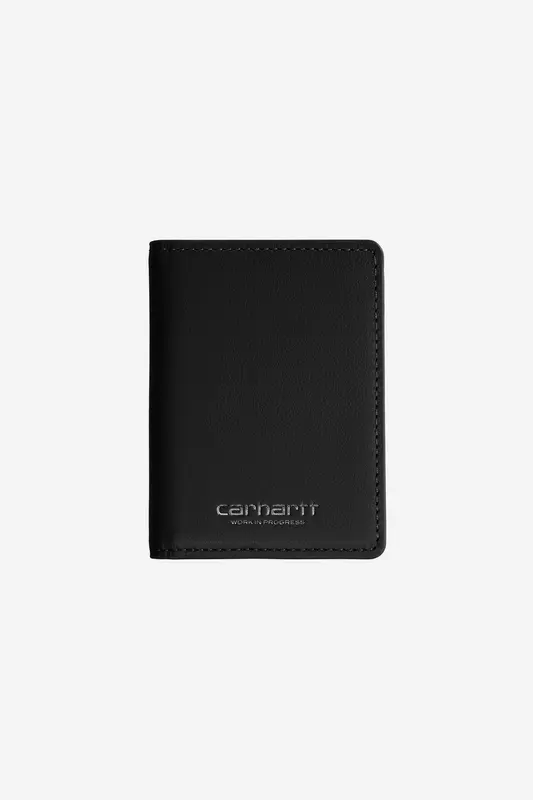 Carhartt Wip VEGAS FOLD CARDHOLDER Black / Silver