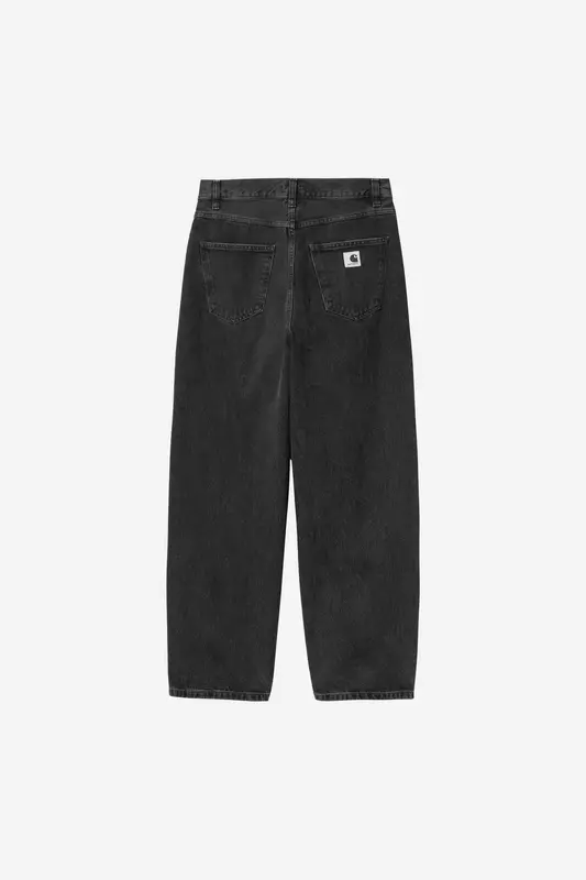Carhartt Wip W BRANDON PANT Black stone washed