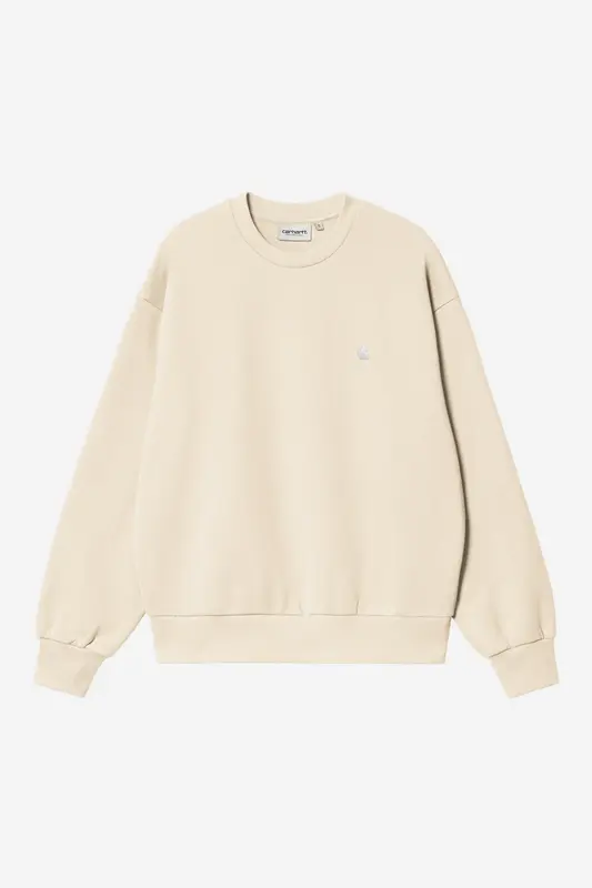 Carhartt Wip W CASEY SWEATSHIRT Natural / Silver