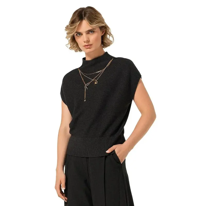Caroline Biss haut pour femme anthracite 4204/11